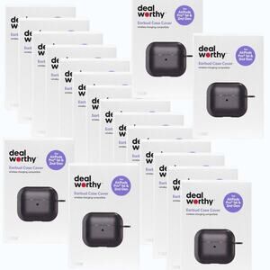 Wholesale Case of 18 - Dealworthy Silicone Case Covers for AirPods Pro (1/2 Gen)